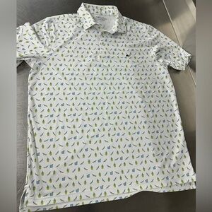Vineyard Vines pineapple print top size Large